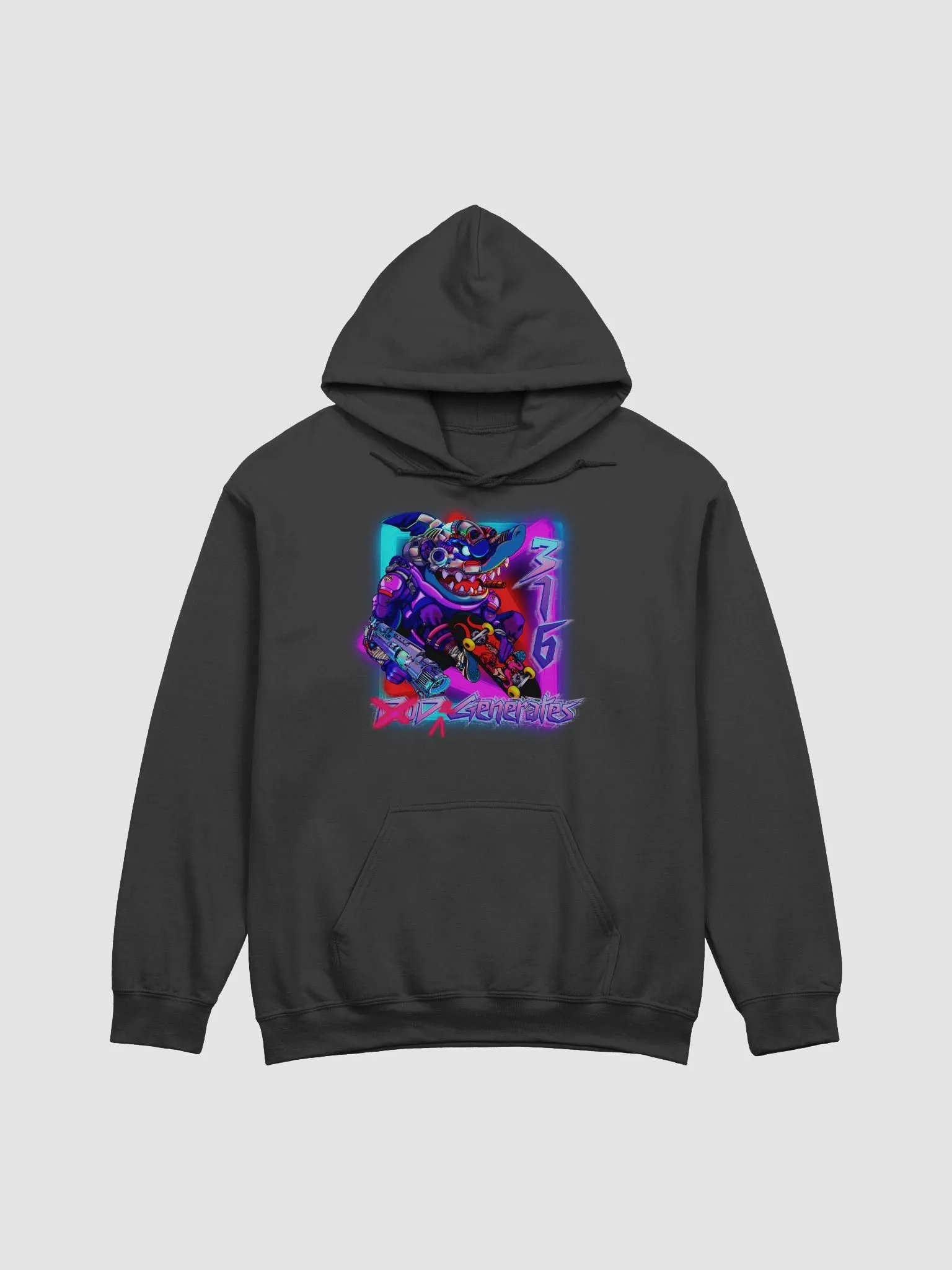 Cybershark- Gildan Hoodie product image (1)
