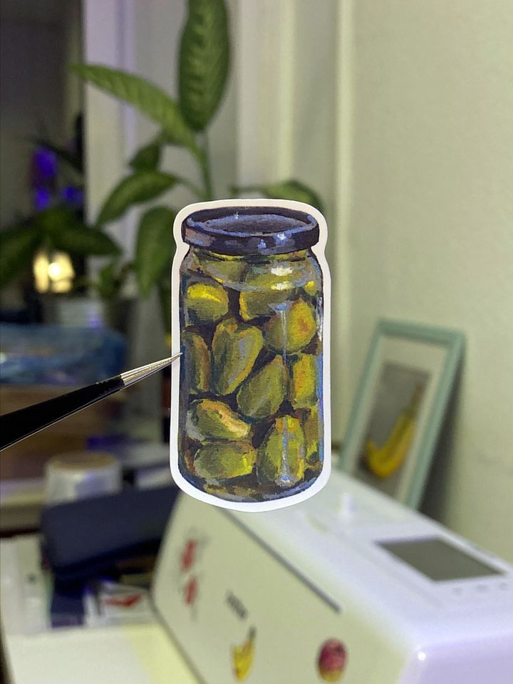 Olives sticker product image (1)
