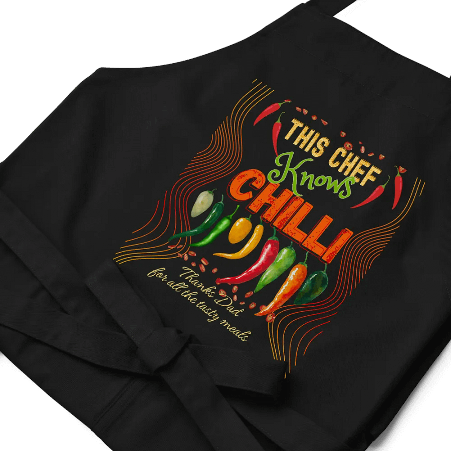 Fathers day Apron ' This dad know chili product image (7)