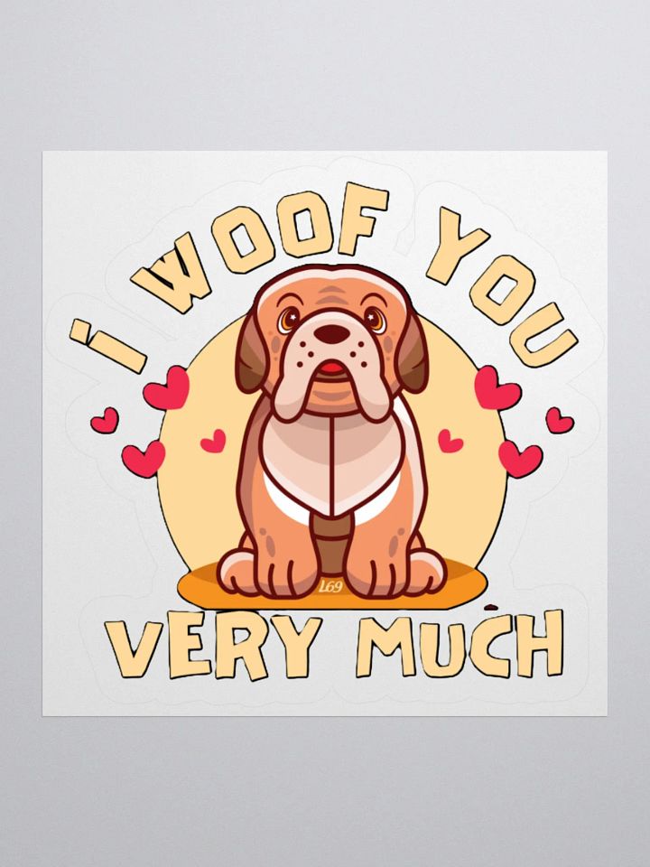 I WOOF YOU VERY MUCH product image (1)