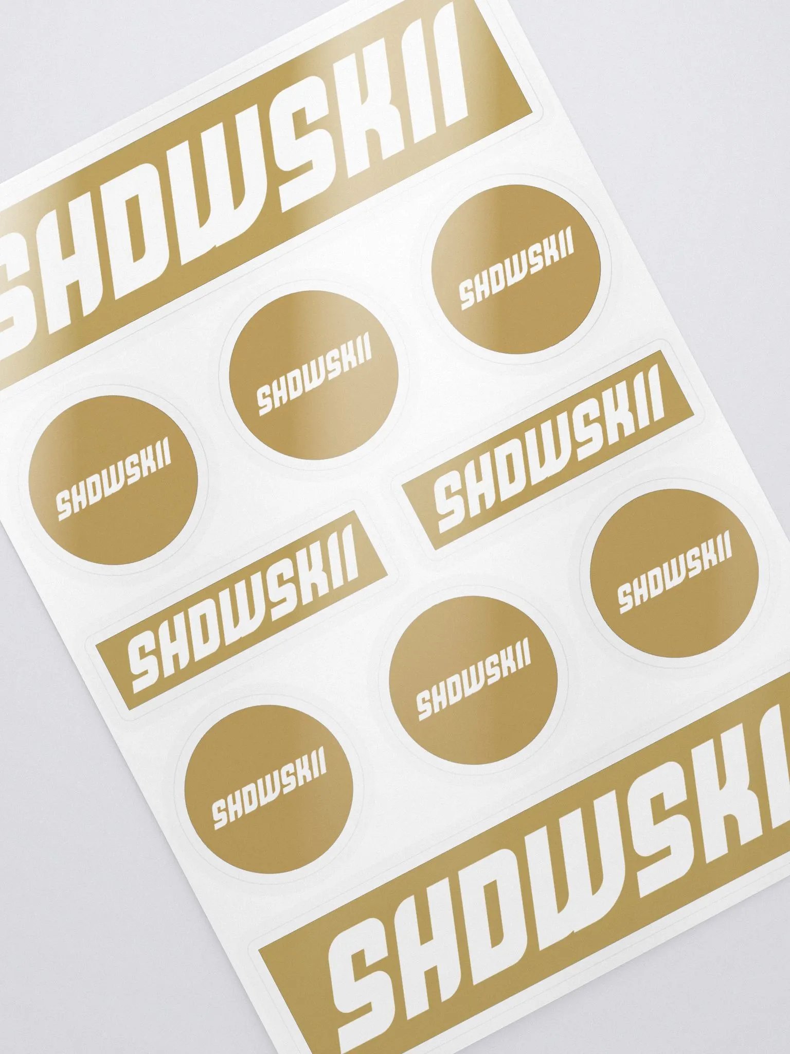 KISS CUT STICKERS / BEIGE product image (2)