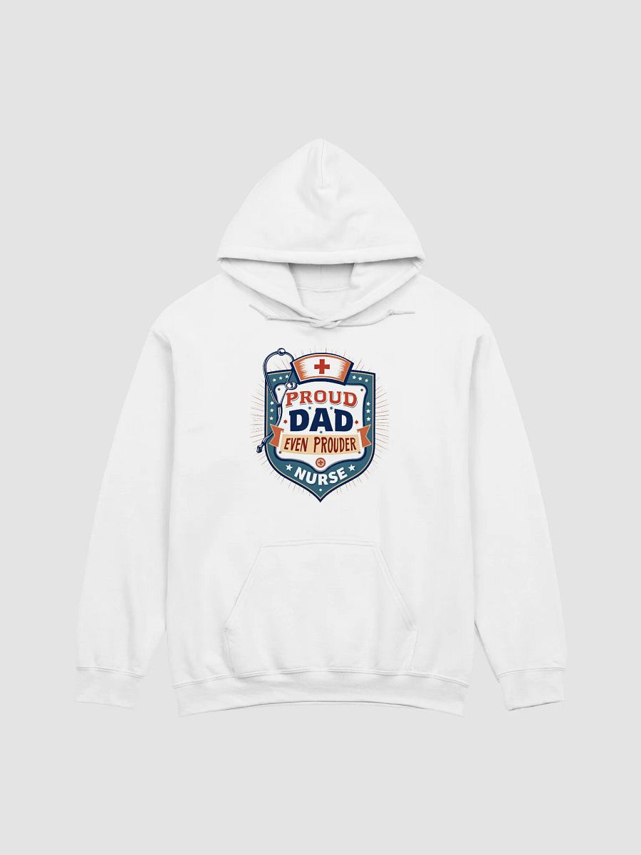 Proud Nurse Dad Shield Hoodie product image (7)