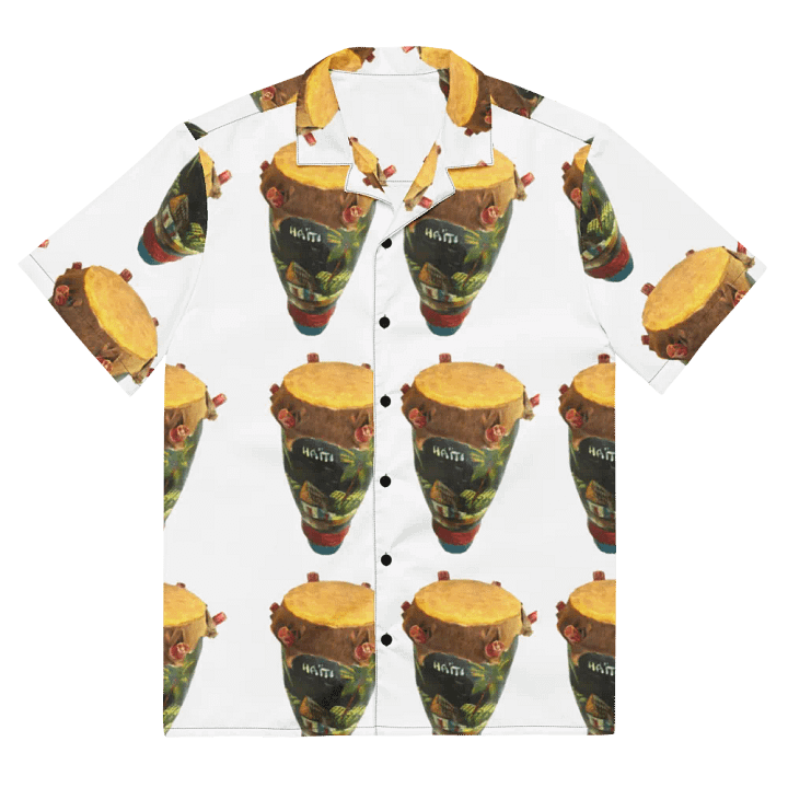 Haitian Rhythm Drums Button-Up product image (2)