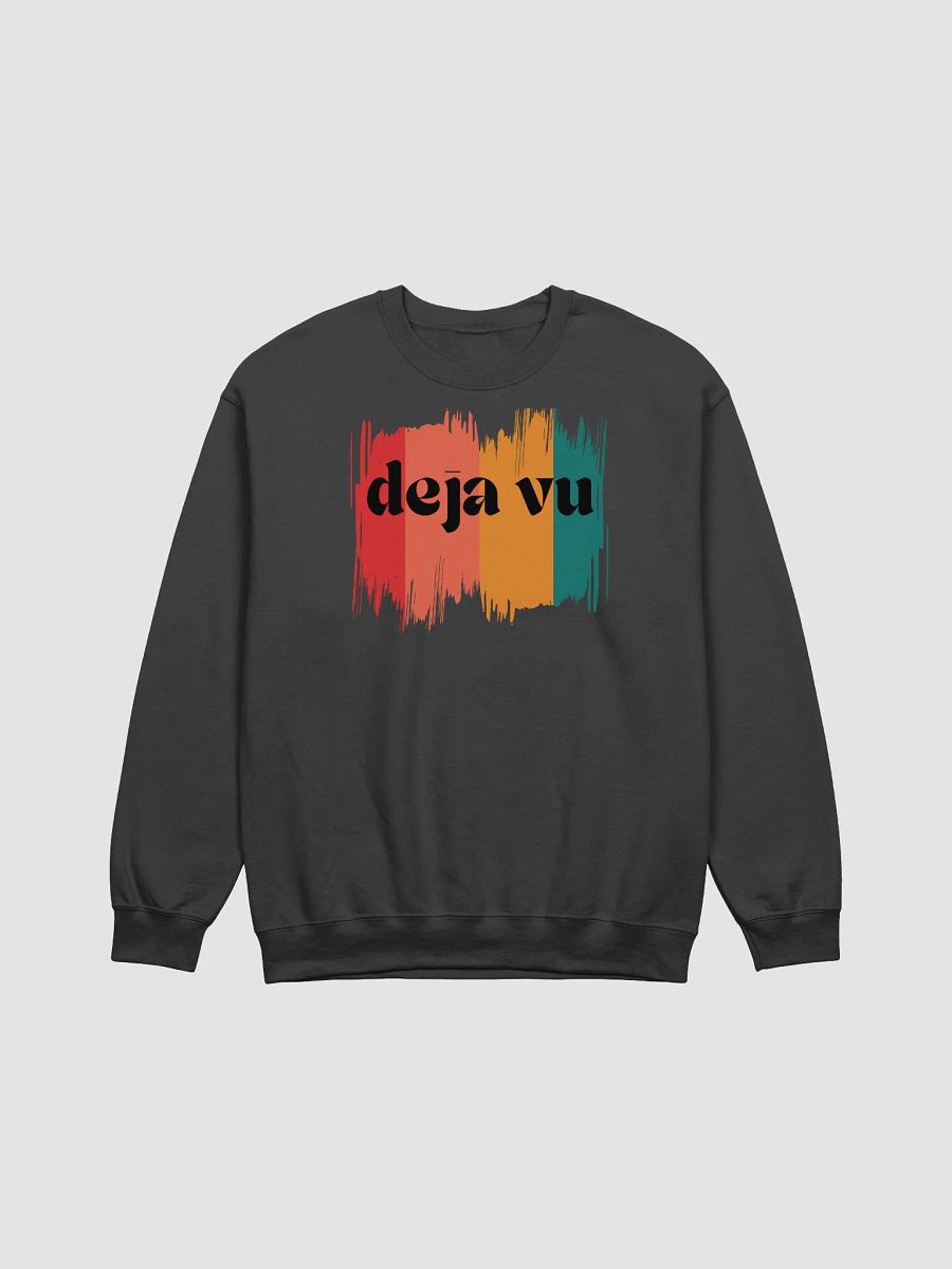 Deja Vu Striped Crewneck Sweatshirt product image (2)