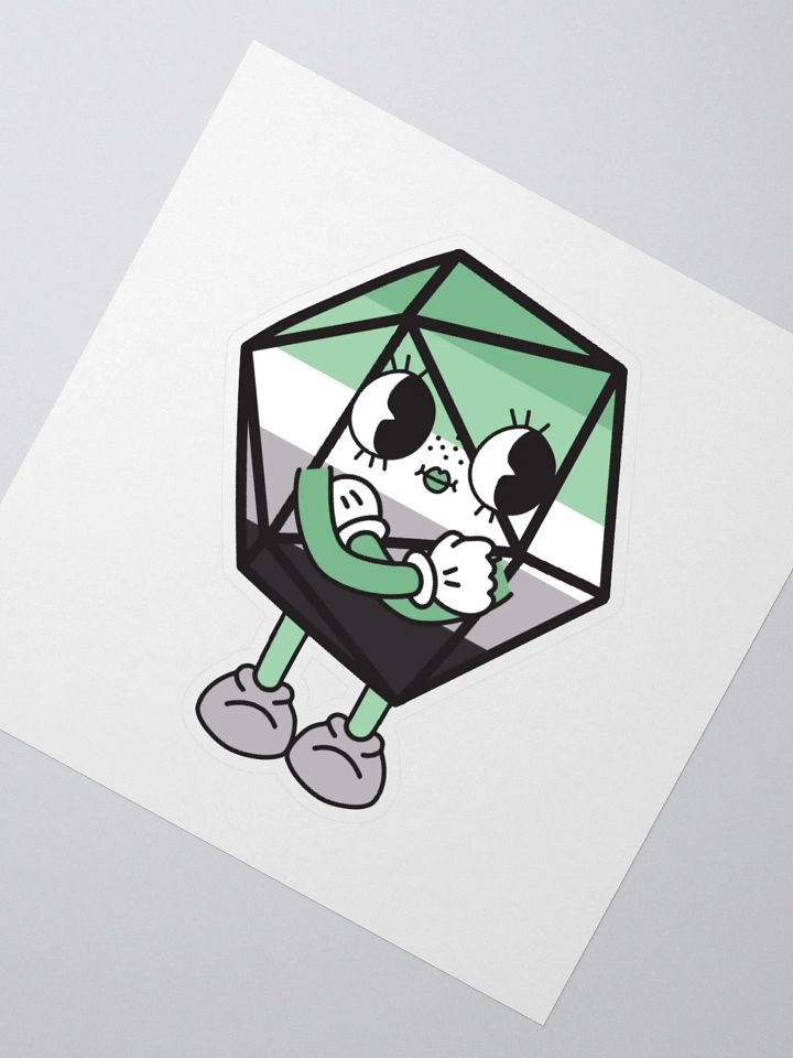 Aromantic Pride Sticker product image (2)