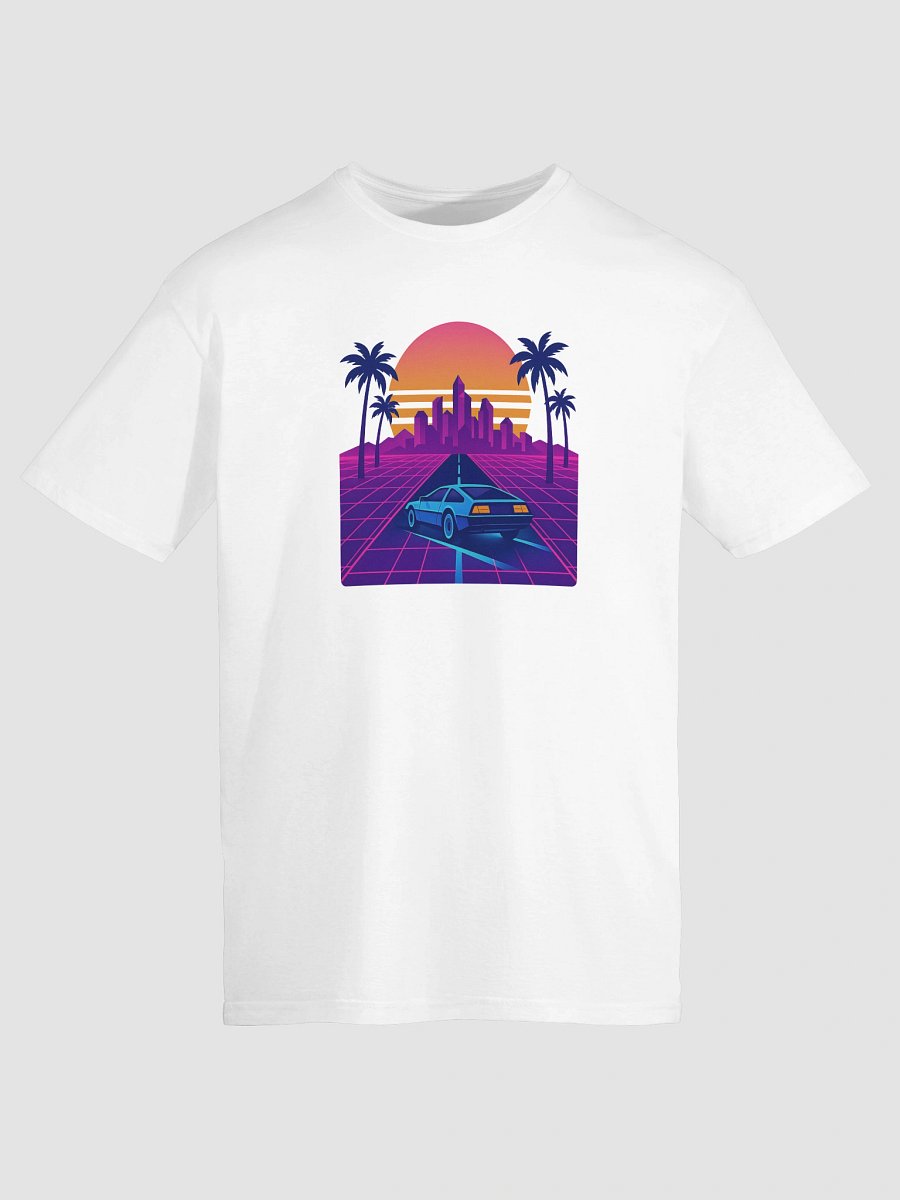 Neon Drive Unisex T-Shirt product image (2)