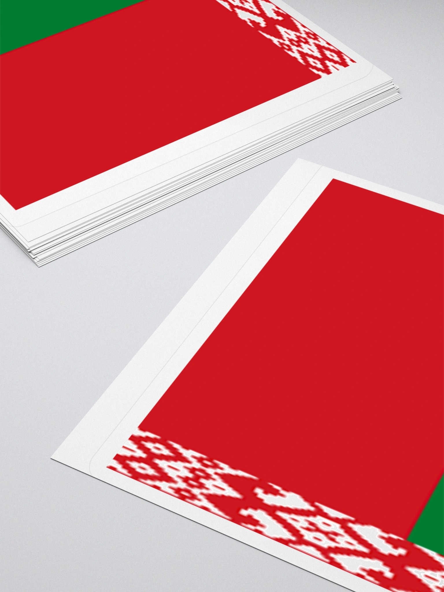 Exclusive Belarus Flag Kiss-Cut Stickers - High-Quality Vinyl, Multiple Sizes product image (11)