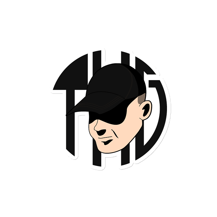 Black THG Logo Magnet product image (2)