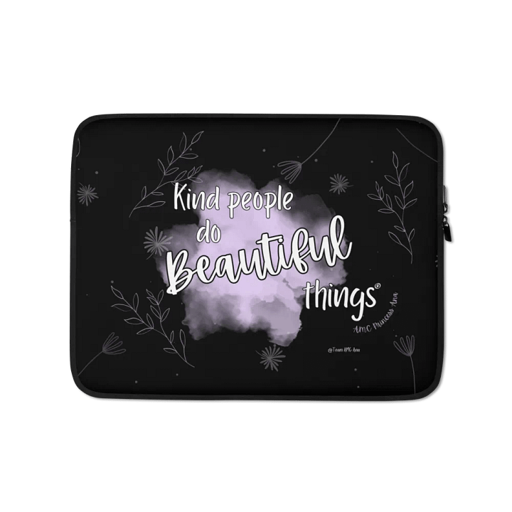 KPDBT - Black/Purple Laptop Sleeve product image (1)