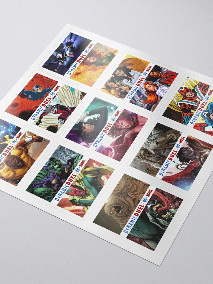 Dynamic Duel Episode Cover Stickers - Series 5 product image (3)
