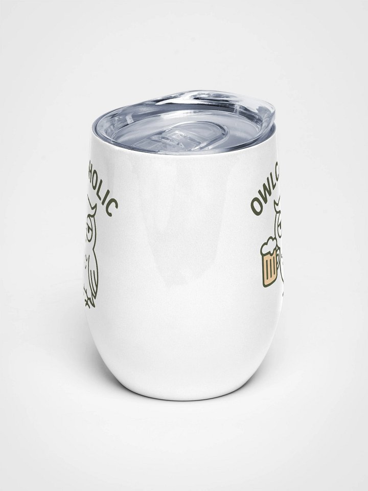 Whimsical Owl Sanctuary Wine Tumbler product image (1)
