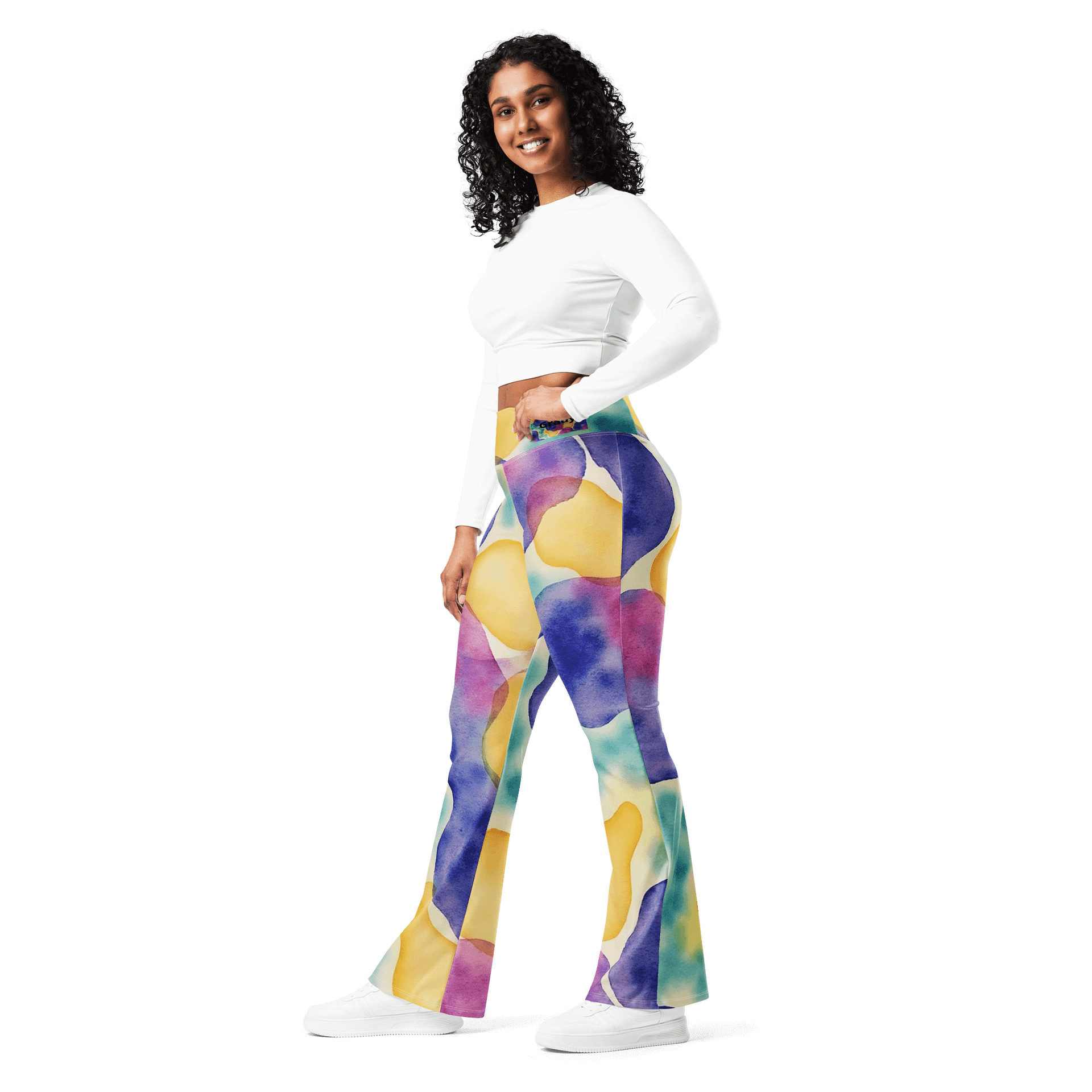 Barry Grady 'Blossom Breeze' Flare Leggings product image (11)