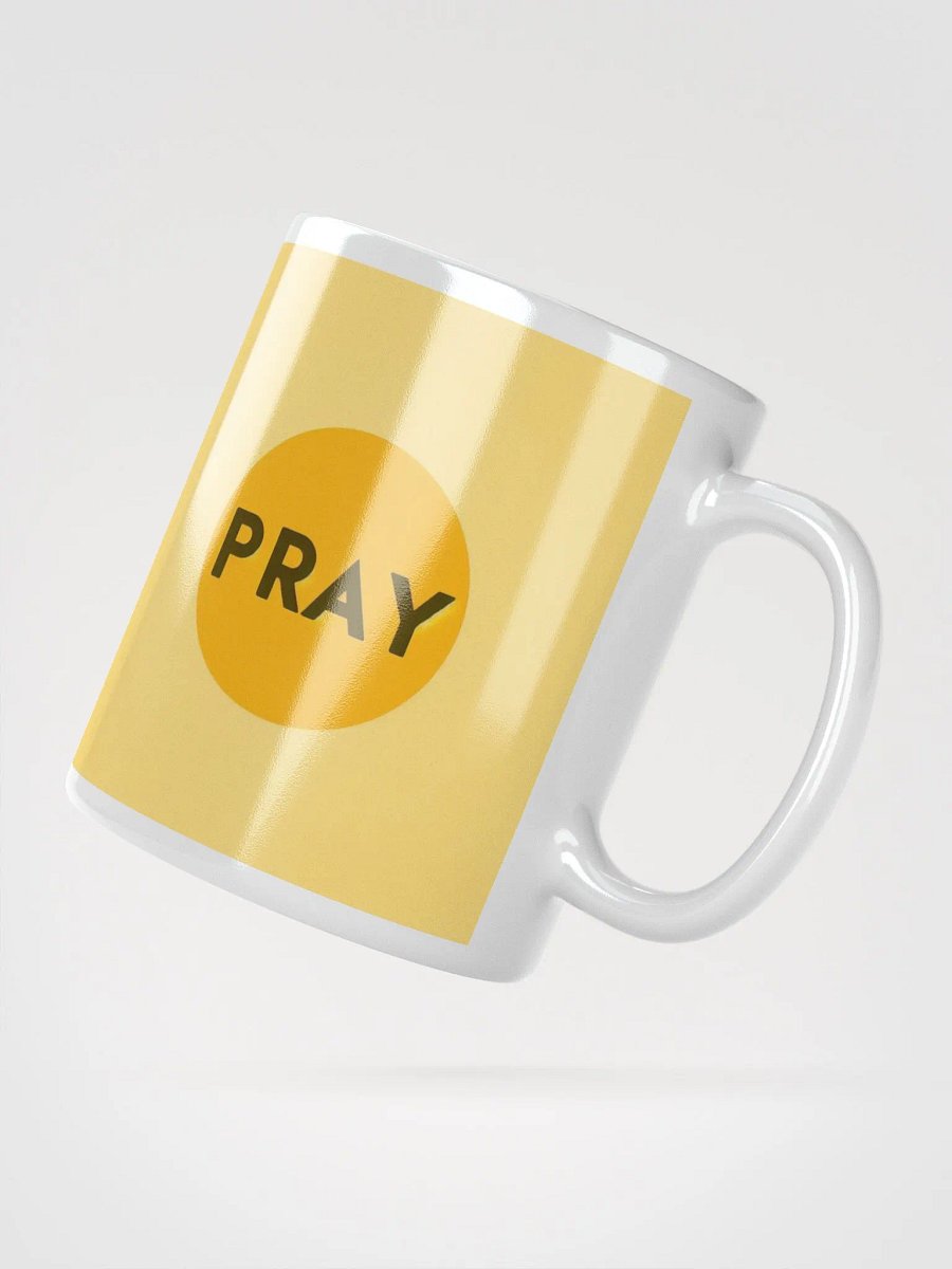 Yellow Pray Mug product image (2)