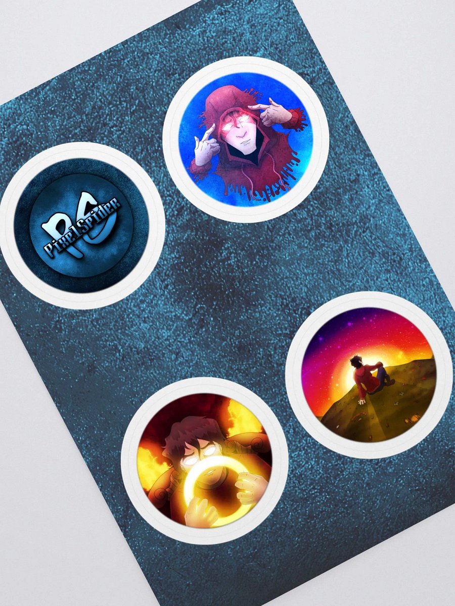 PixelSpider Sticker Set product image (1)