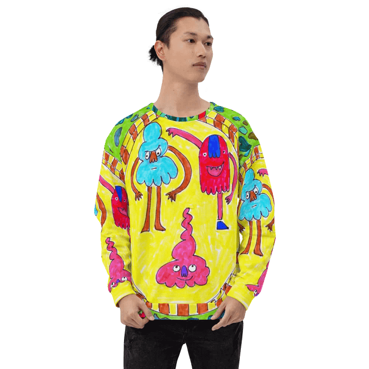 Abstract Doodle Folk Unisex Sweatshirt product image (1)
