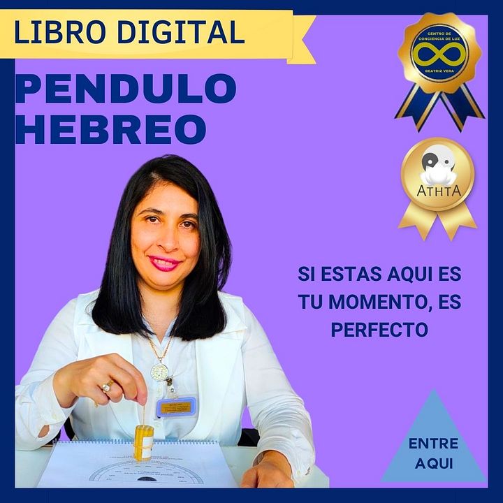 Libro holístico digital péndulo hebreo product image (2)