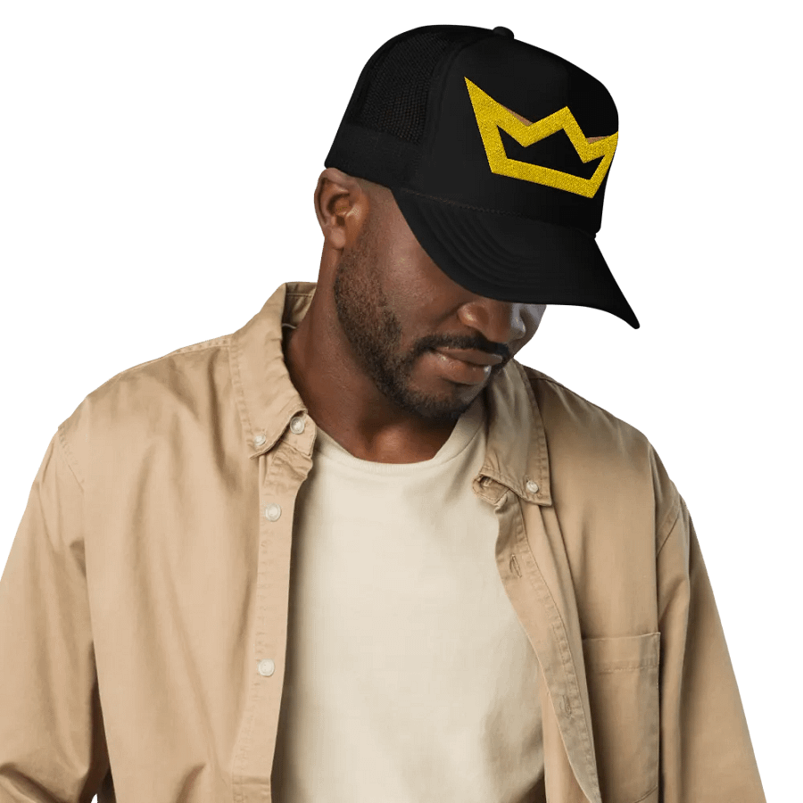 BTV 'Golden Crown' Foam Trucker Hat product image (9)