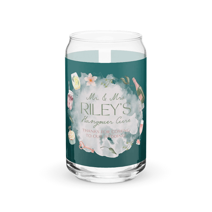 Thanks for coming to our wedding! SIPPER Glass, product image (2)