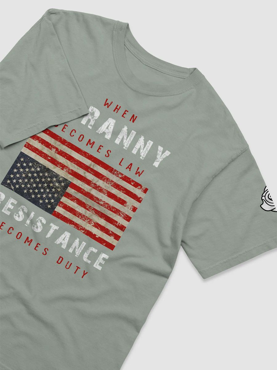 Tyranny / Resistance Men's Heavyweight Tee - A product image (36)
