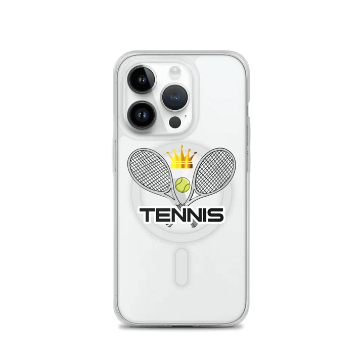 Golden Crown Tennis Racket iPhone® Case product image (3)