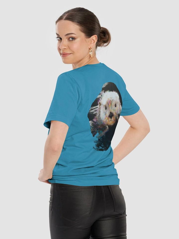 Watercolor Sea Otter Unisex T-Shirt product image (2)