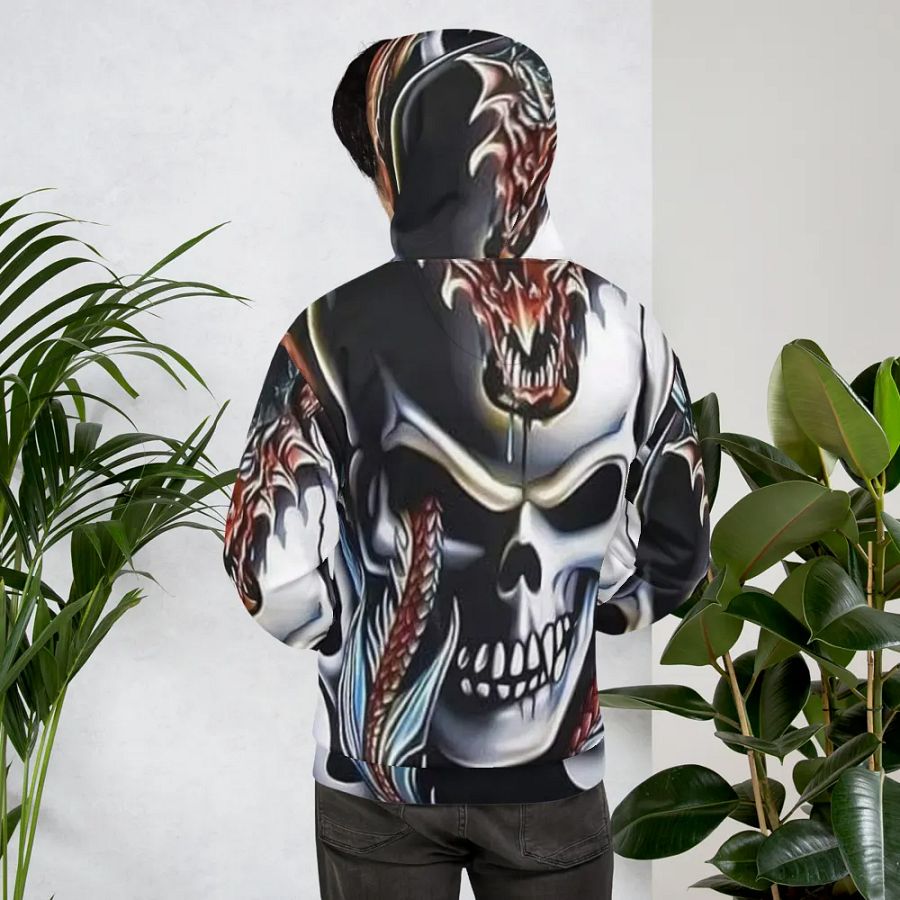 Dragon Skull Fantasy Hoodie product image (9)
