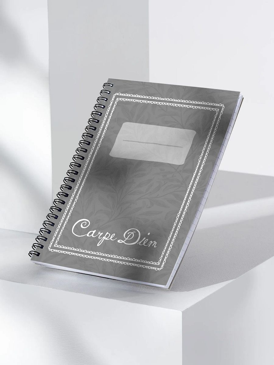 Carpe Diem Notebook Grey product image (5)