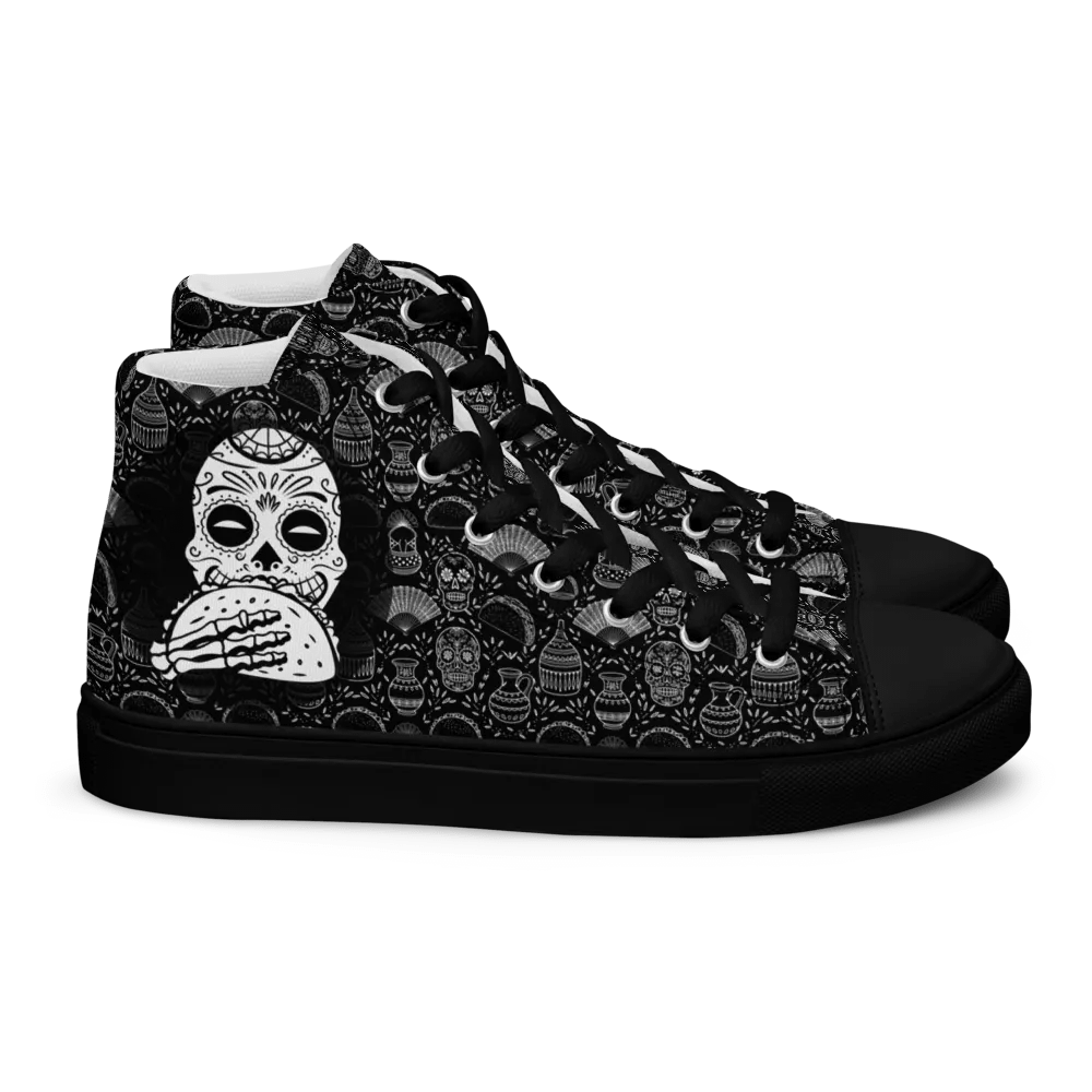 Taco Sugar Skull High Top Black Male product image (3)