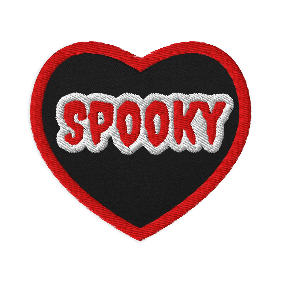Drippy Spooky Embroidered Patch product image (1)