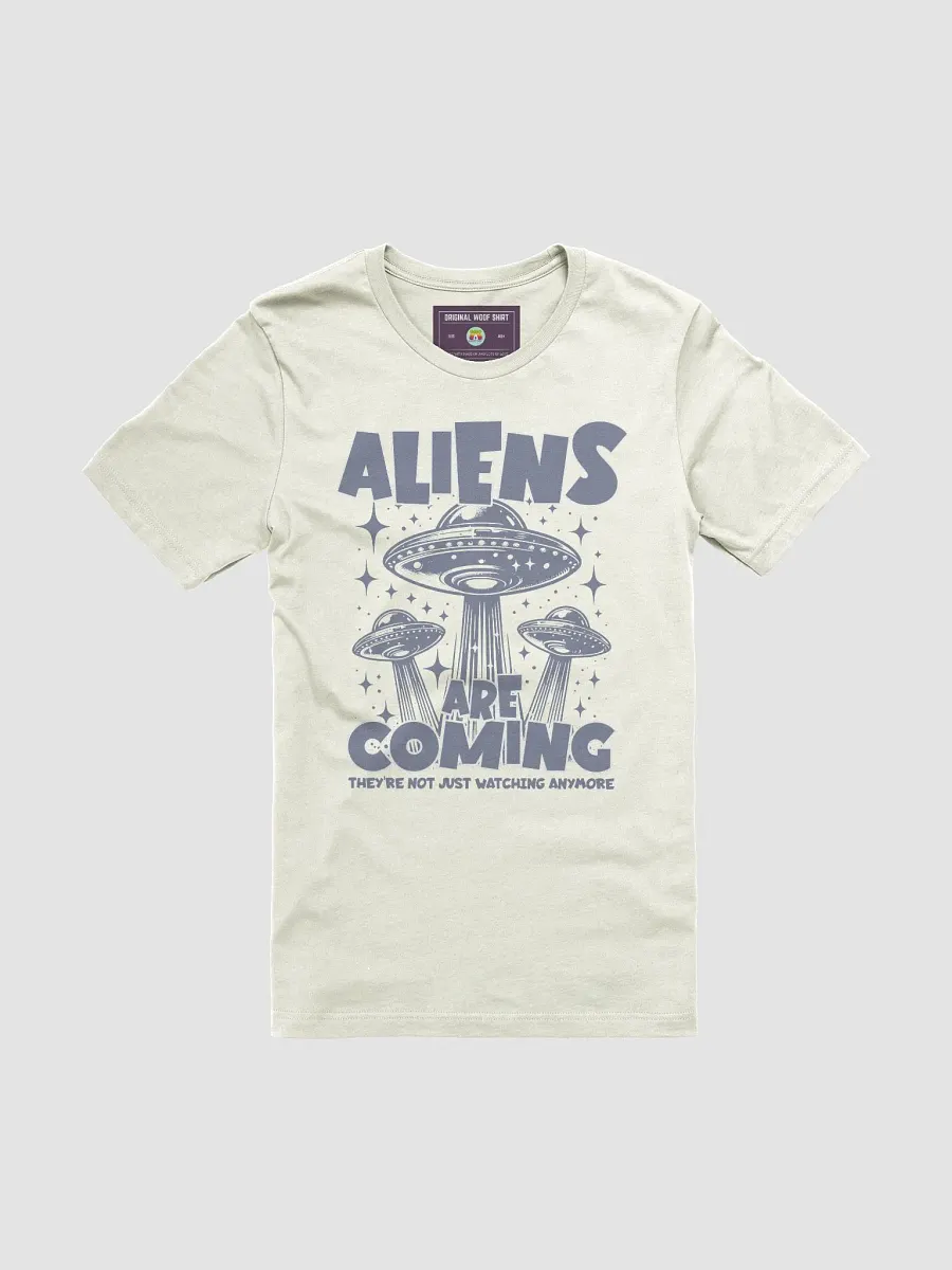 Aliens Are Coming Retro Edition | Unisex Bella+Canvas Supersoft T-Shirt product image (6)