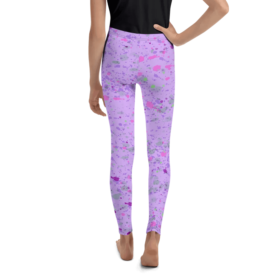 Youth Leggings - Lavender Splash product image (8)