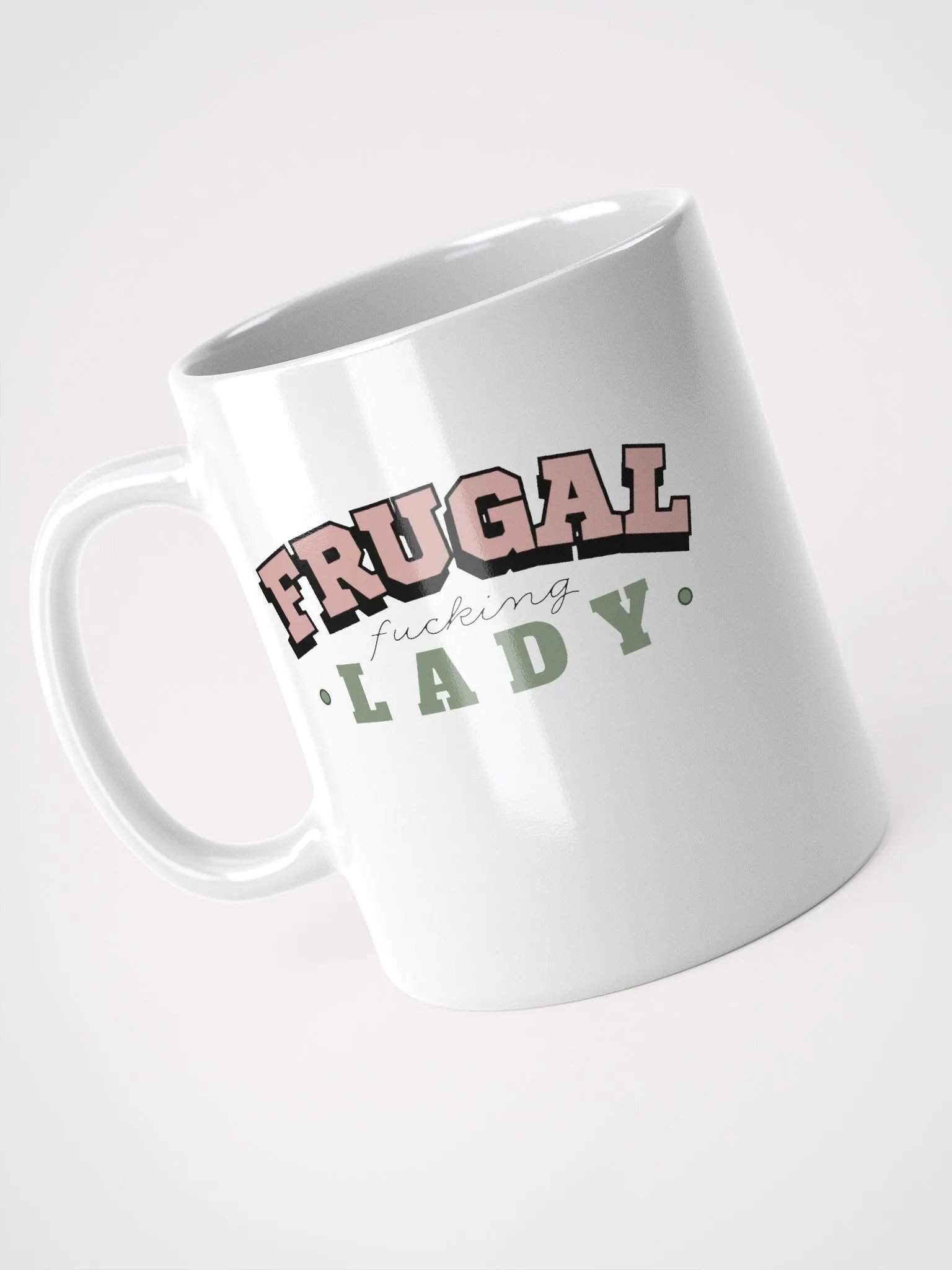 FRUGAL FUCKING LADY MUG product image (3)