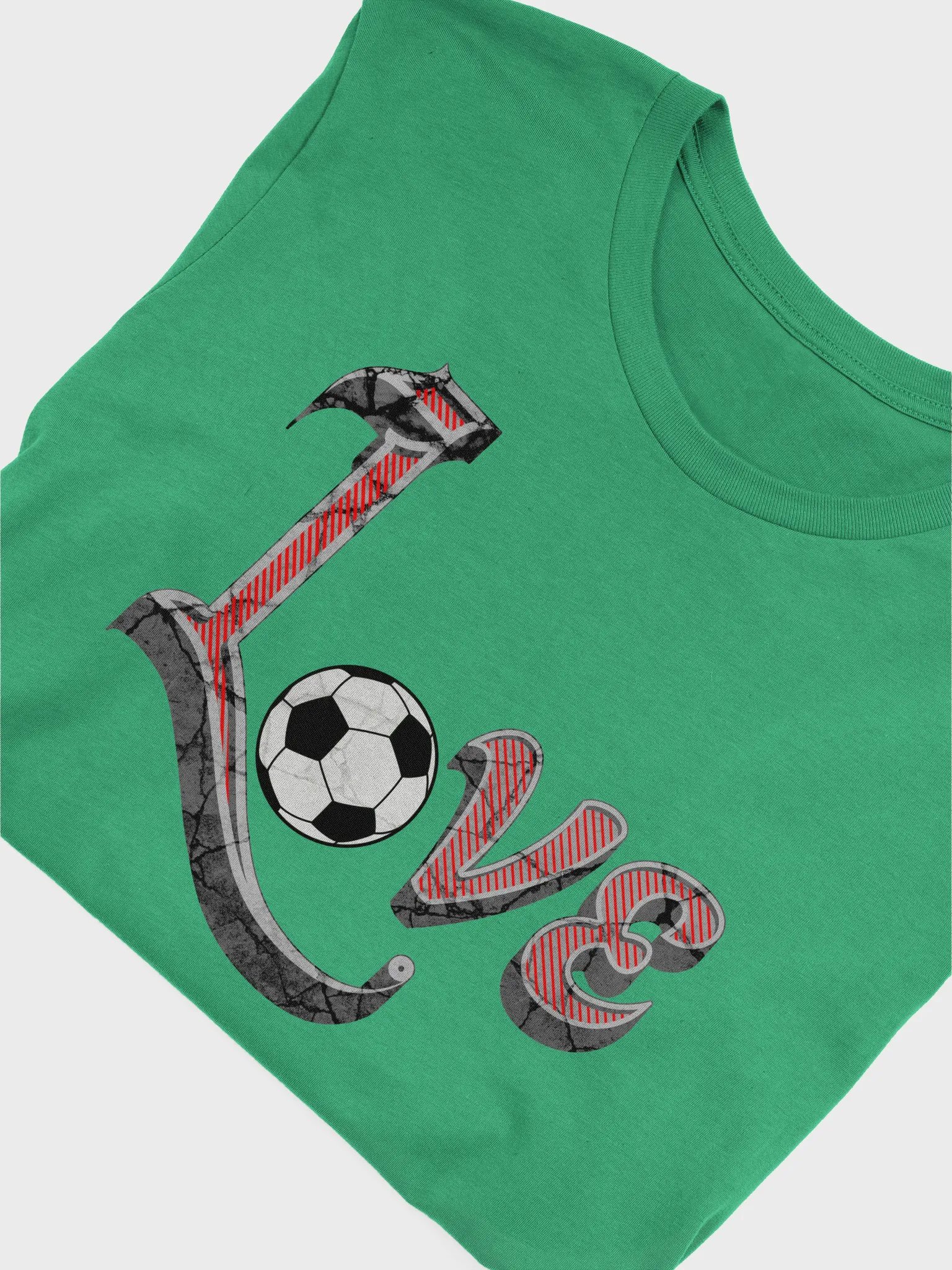 Love Soccer Striker T-Shirt product image (3)