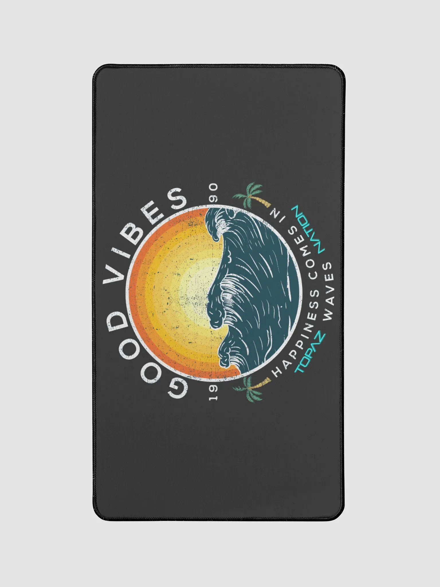 Topaz Nation Good Vibes Desk Pad product image (1)