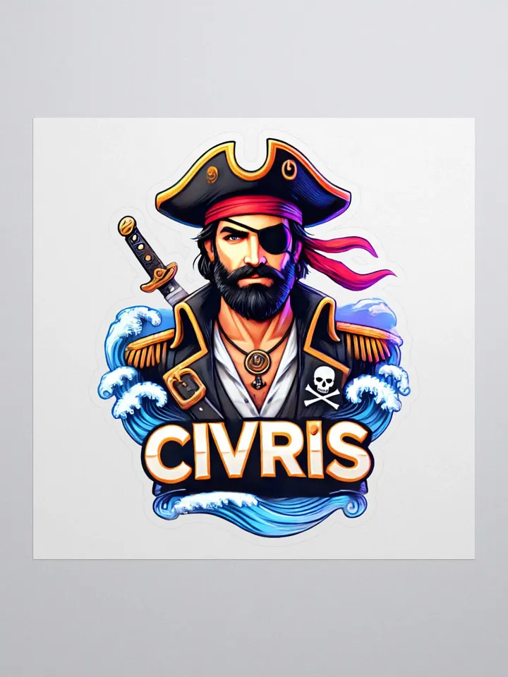 Civris Pirate Sticker product image (1)