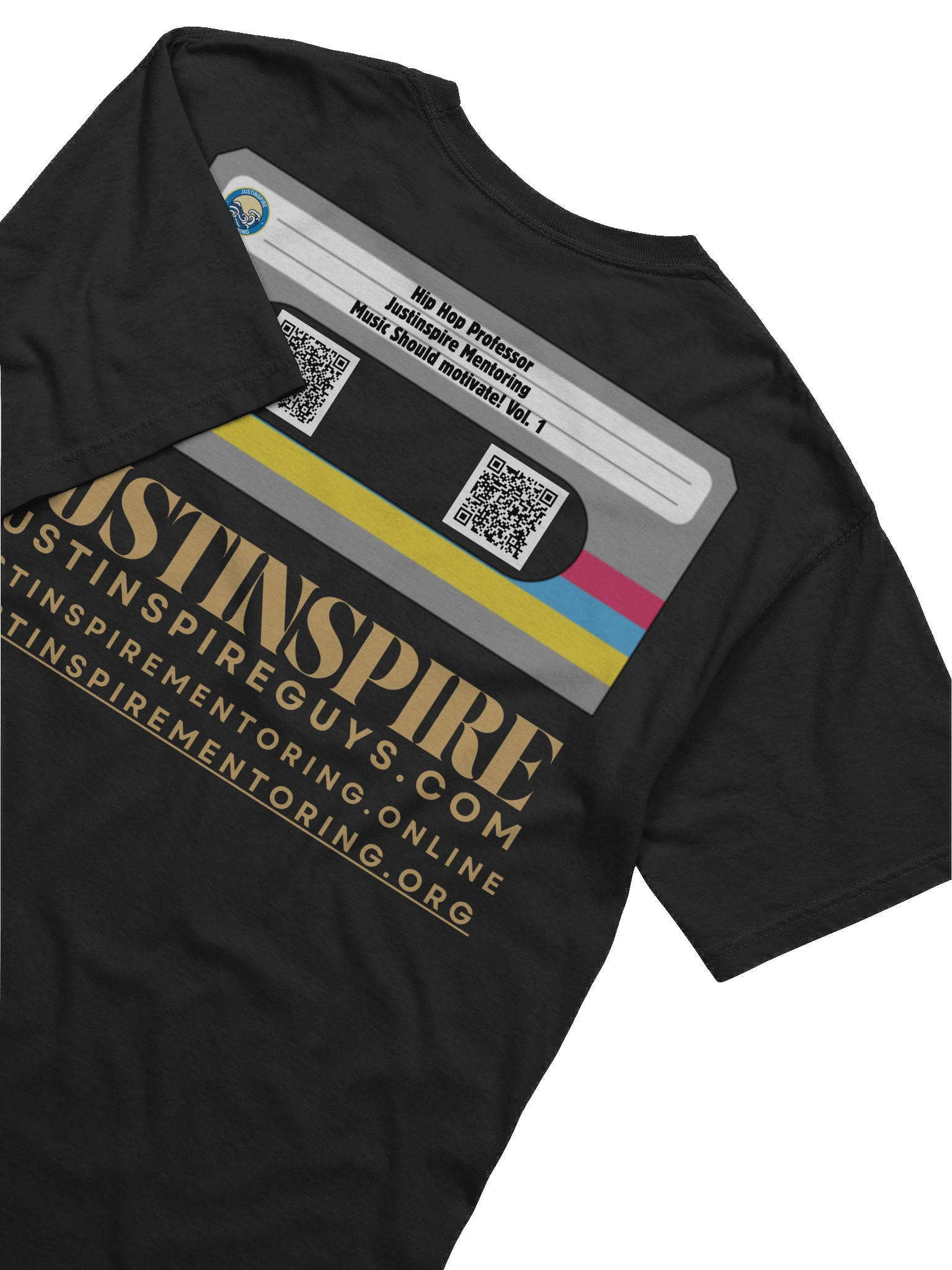 The Mentorship Drop Tee – Core Silhouette Edition (QR Back) product image (64)