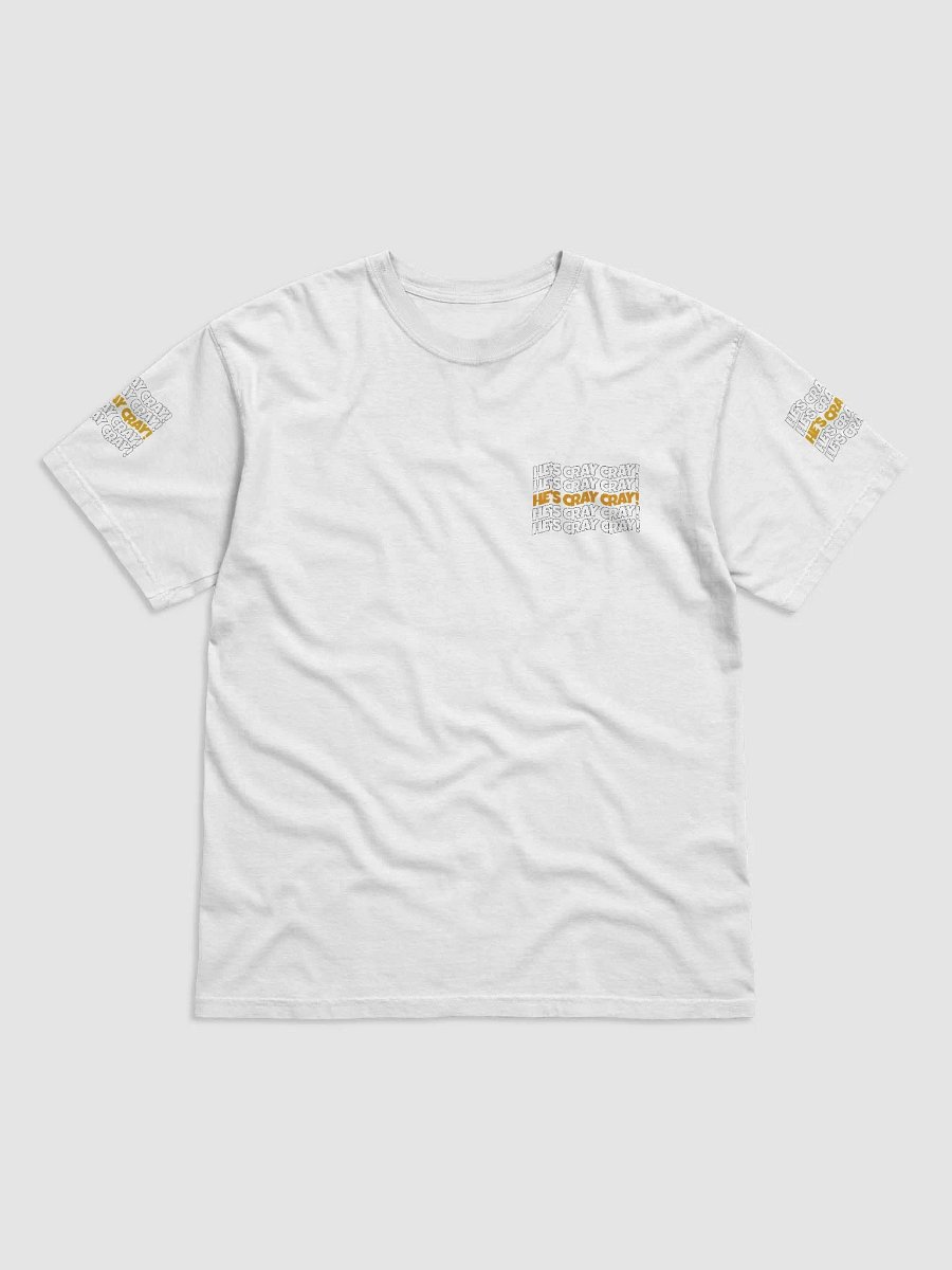 He's cray cray! Shirt (orange/black) product image (5)