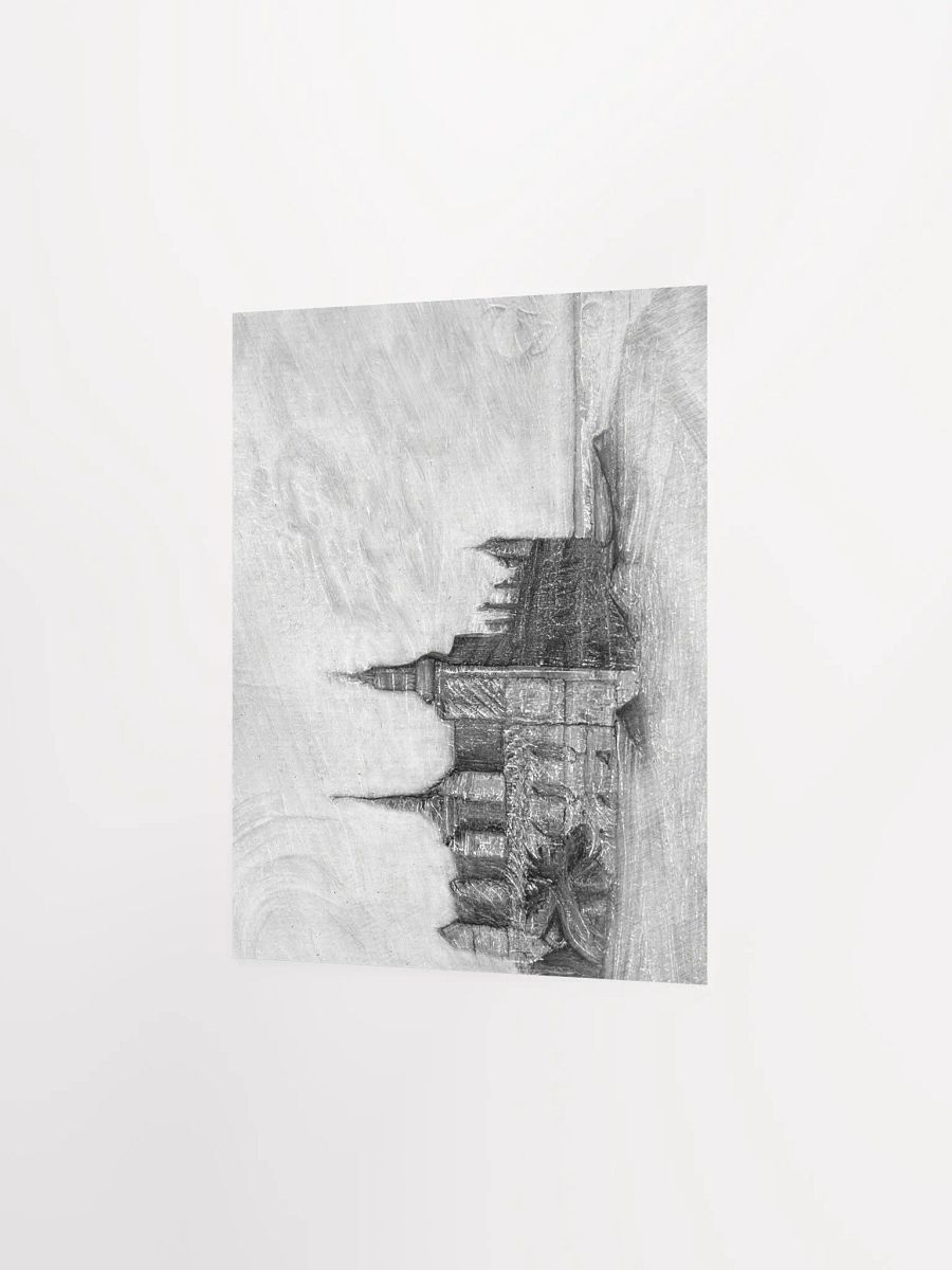 Kronborg castle - Pencil sketch - Landscape product image (5)