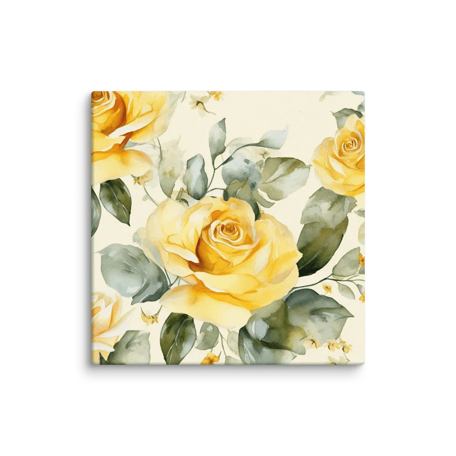 Golden Rose Garden Canvas Print product image (1)