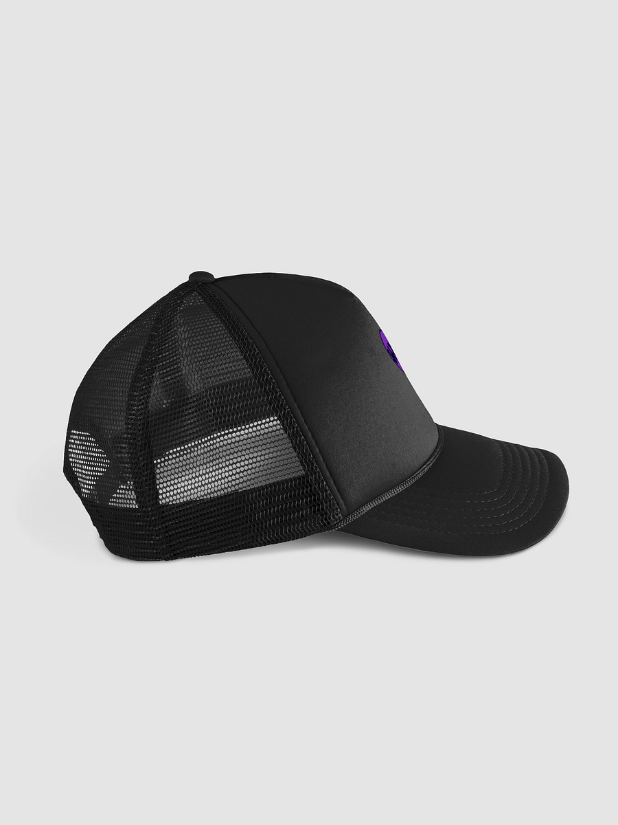 UNISEX HOT BOX FAM SOLID DARK PURPLE LOGO HAT product image (5)