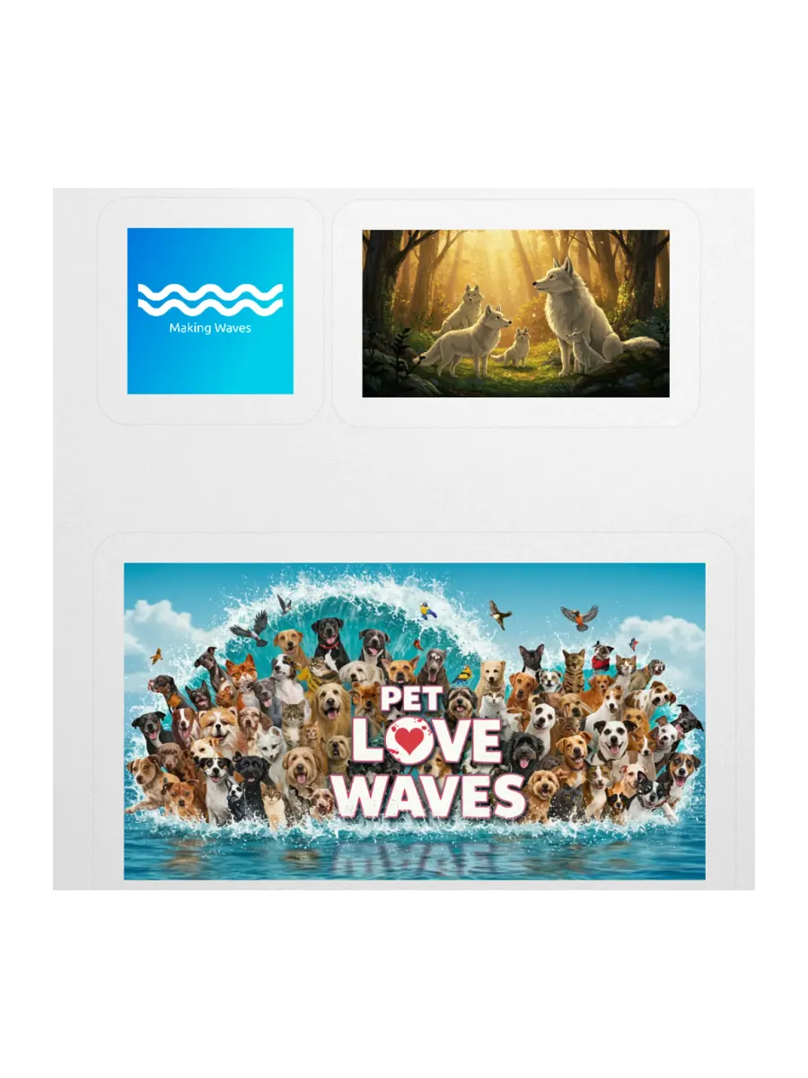 Wild Waves Sticker Pack product image (2)