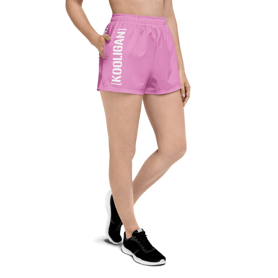 KOOLIGAN - Women of Love Athletic Shorts Pink product image (3)