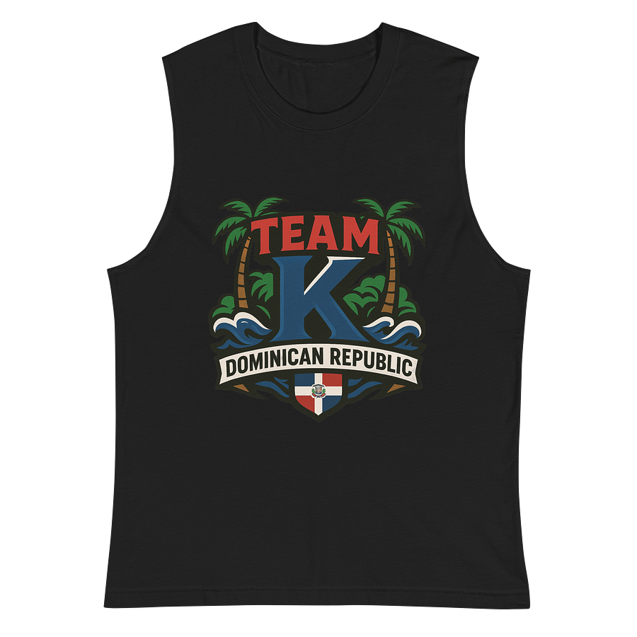 TEAM K Dominican Republic Muscle Shirt product image (3)