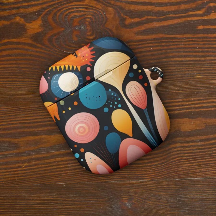 Cosmic Bloom All-Over Print AirPods® Case product image (3)