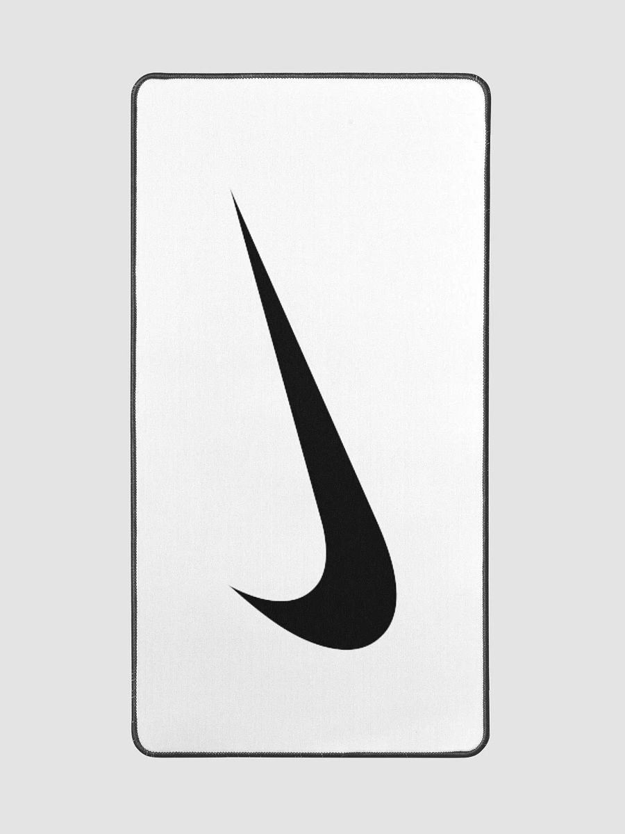 Swoosh Black Desk Mat product image (2)
