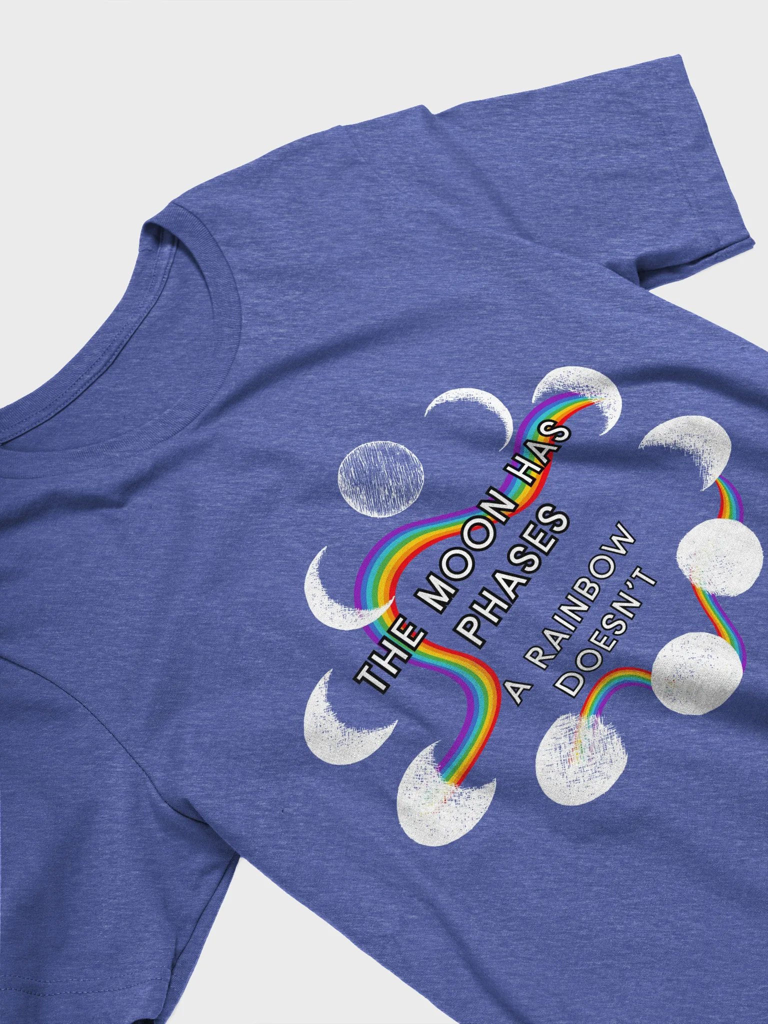 Moon Phases Rainbow T-Shirt product image (3)