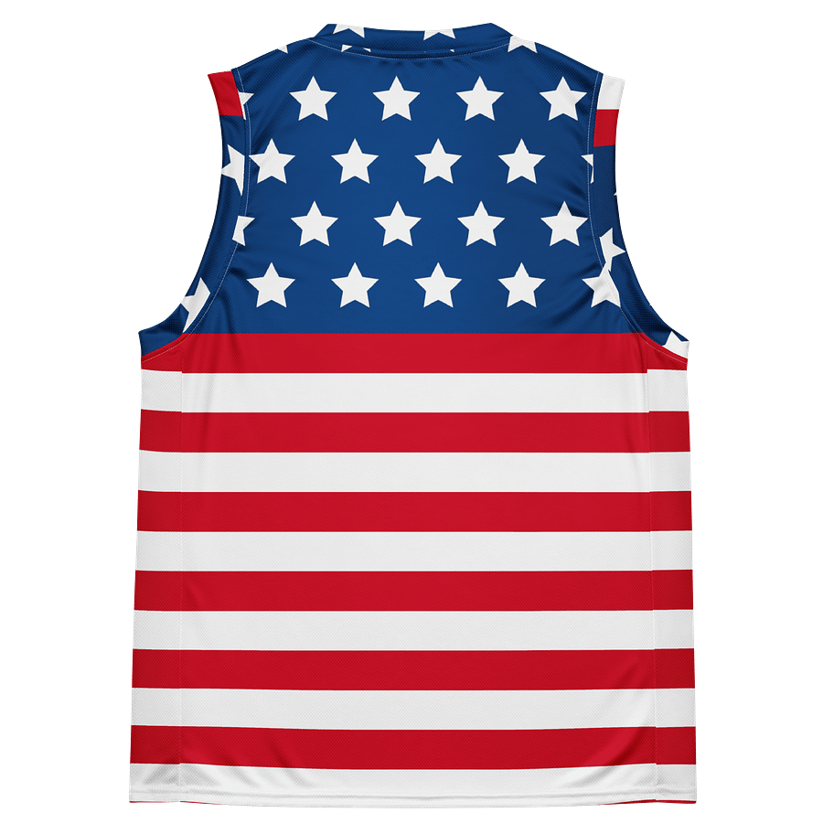 Stars & Stripes All-Over Basketball Jersey product image (4)