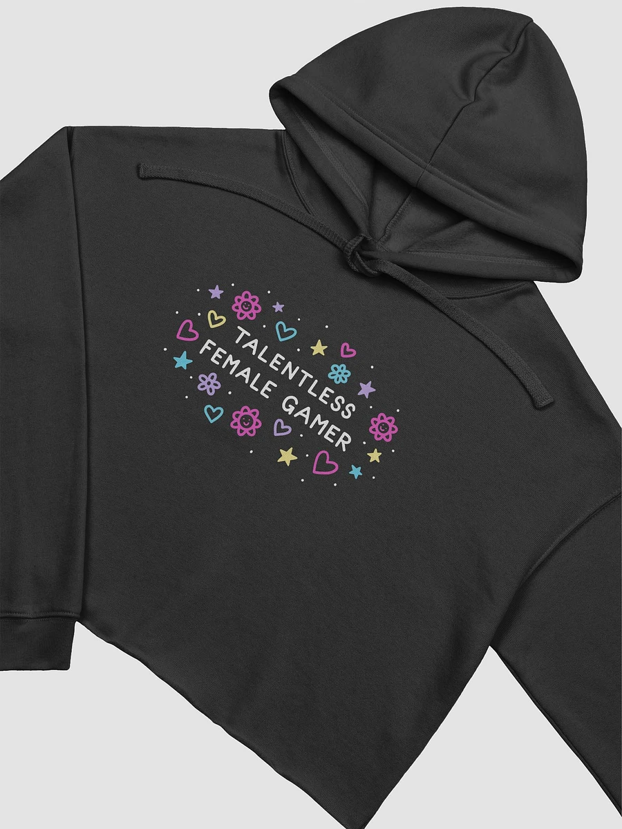 Talentless Female Gamer Cropped Sweater product image (2)