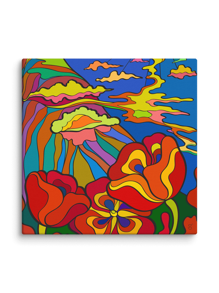 Psychedelic Dreams Canvas - Bay and Poppies product image (48)