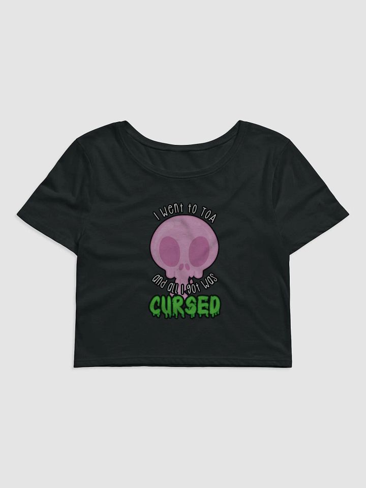 All I Got Was Cursed - Paladin - Crop Tee product image (1)
